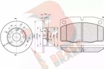R BRAKE 3r04546193 -